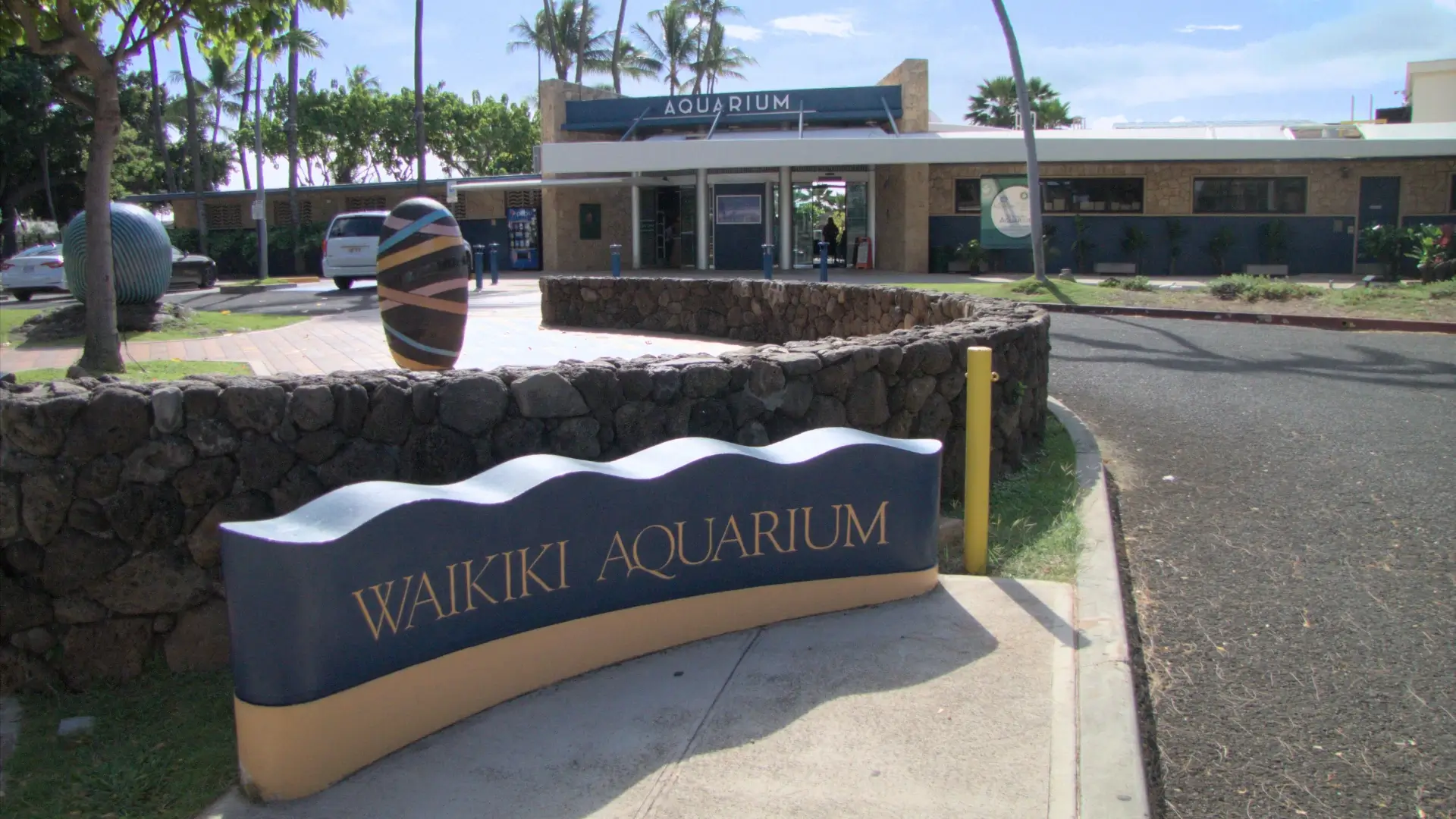 Ingresso dell'acquario Waikiki