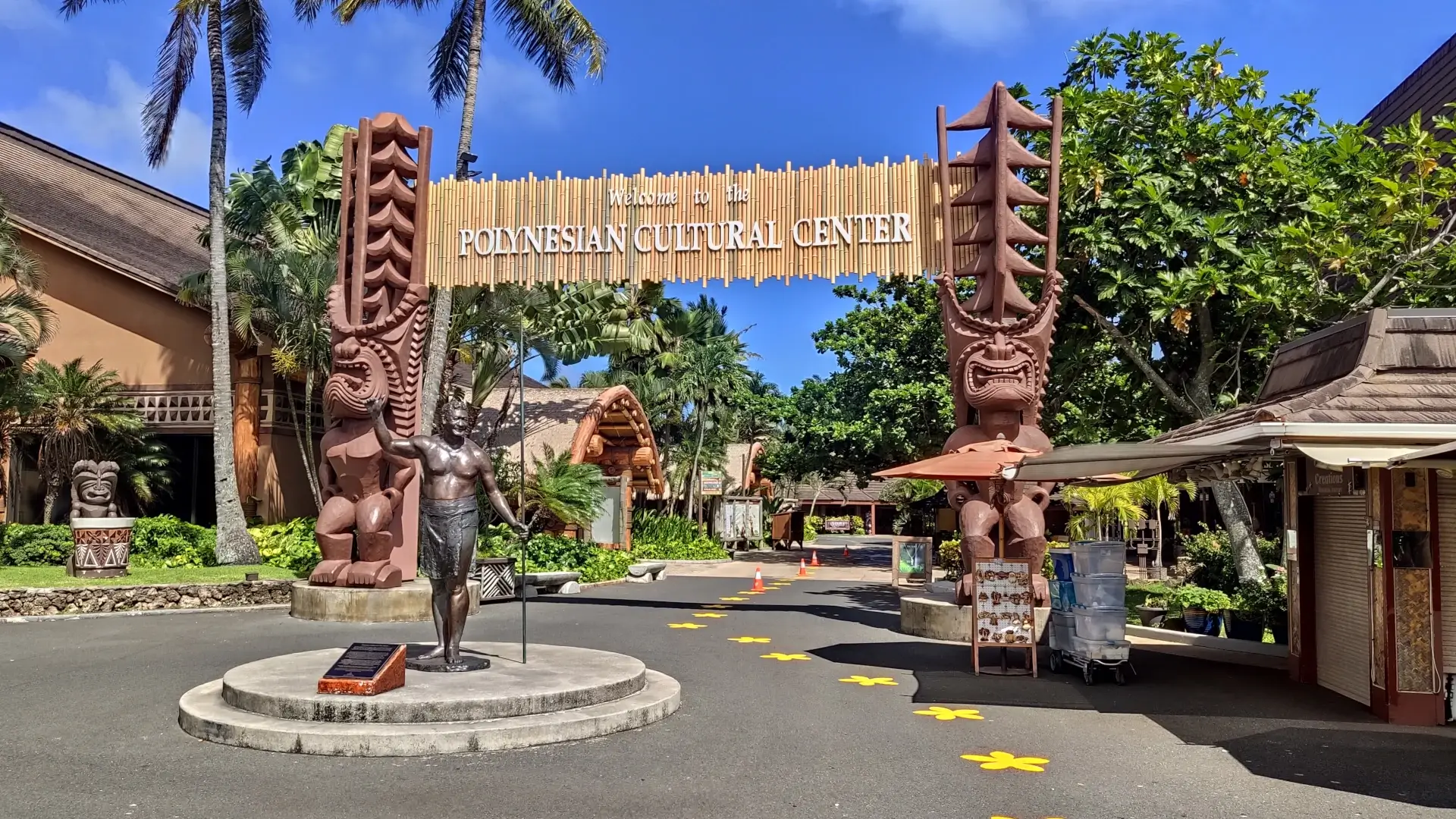 Ingresso del Polynesian Cultural Center
